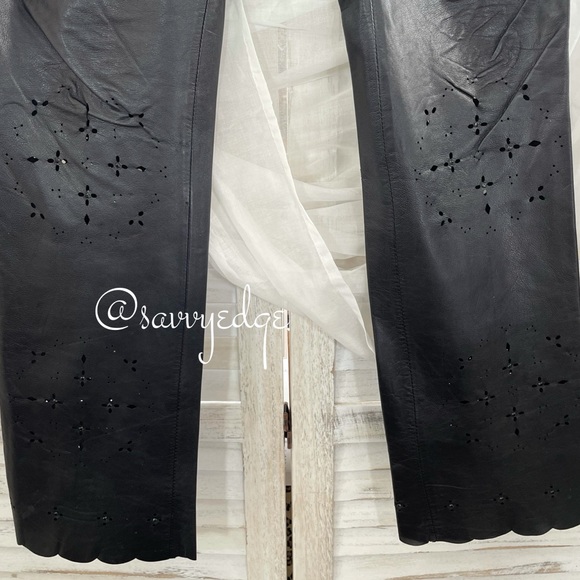 Vintage Guess Collection Leather Pants - Picture 6 of 10